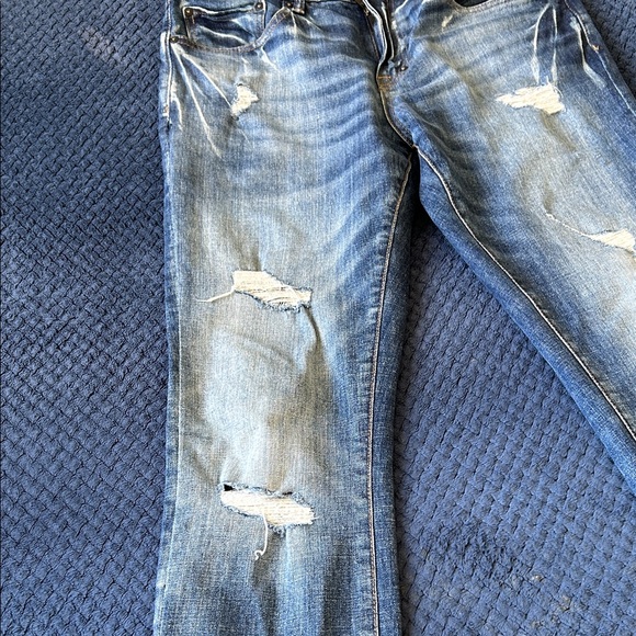 PRPS Blue Distressed Slim Jeans - Picture 12 of 15